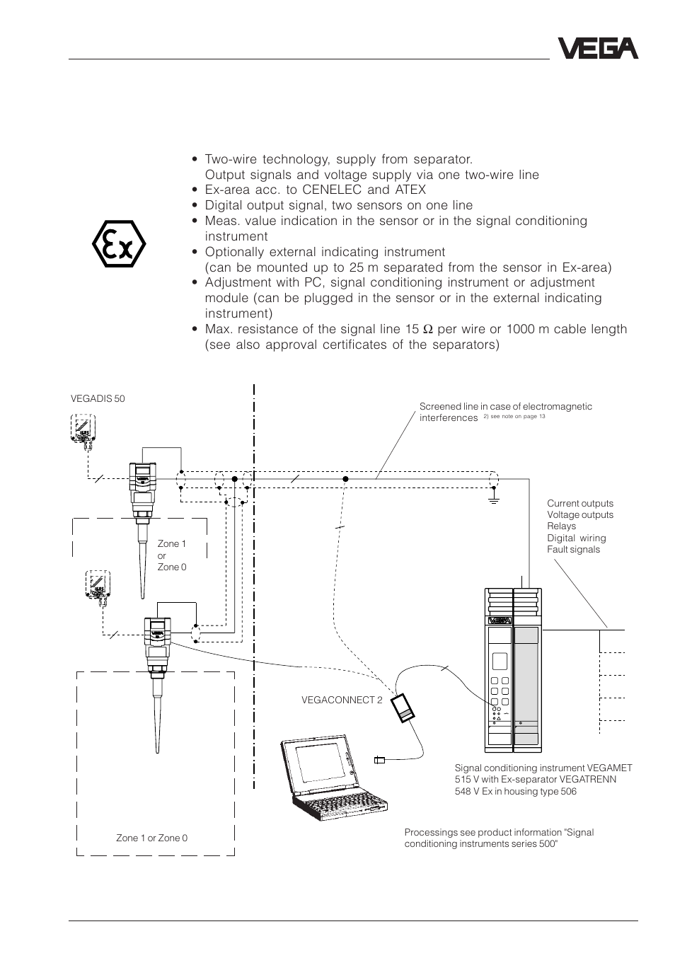 VEGA VEGAPULS 51V…54V User Manual | Page 15 / 96