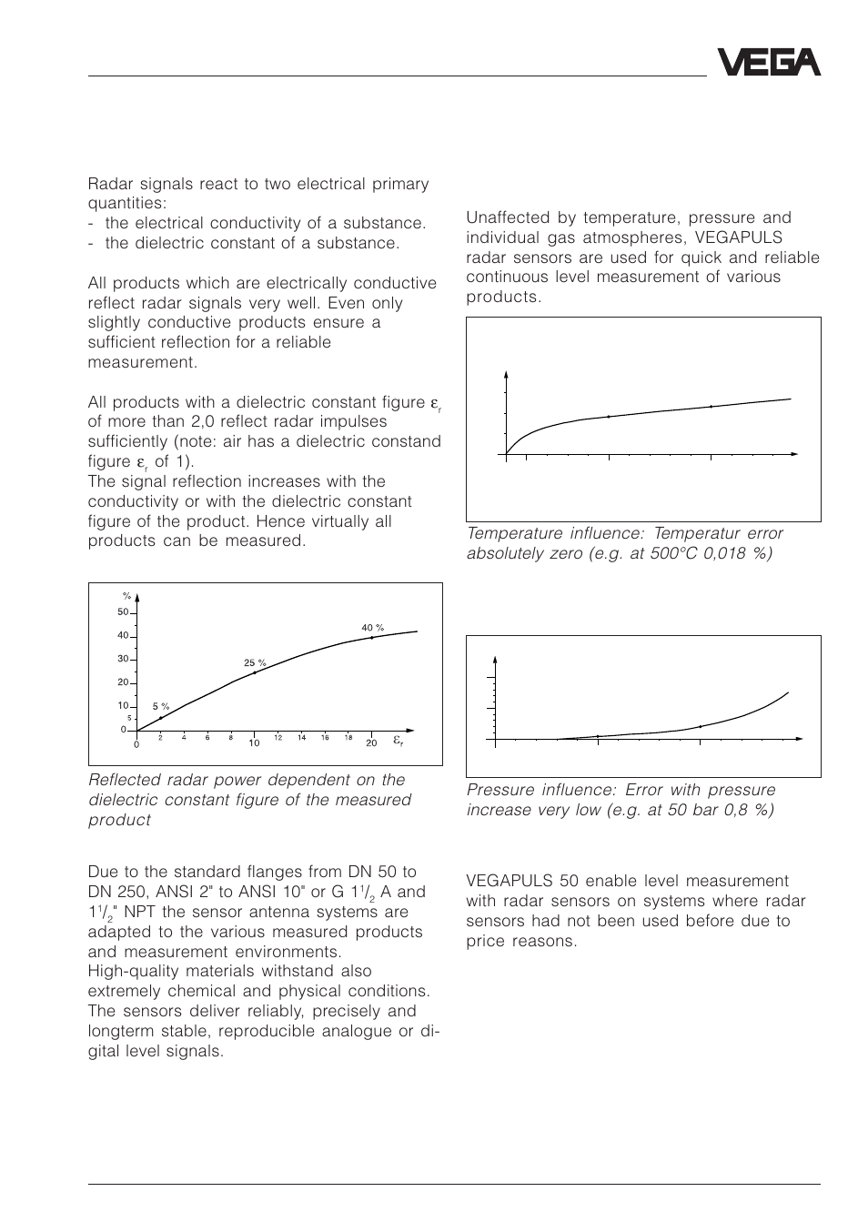 Continuous and reliable, A and 1 | VEGA VEGAPULS 51V…54V User Manual | Page 5 / 96