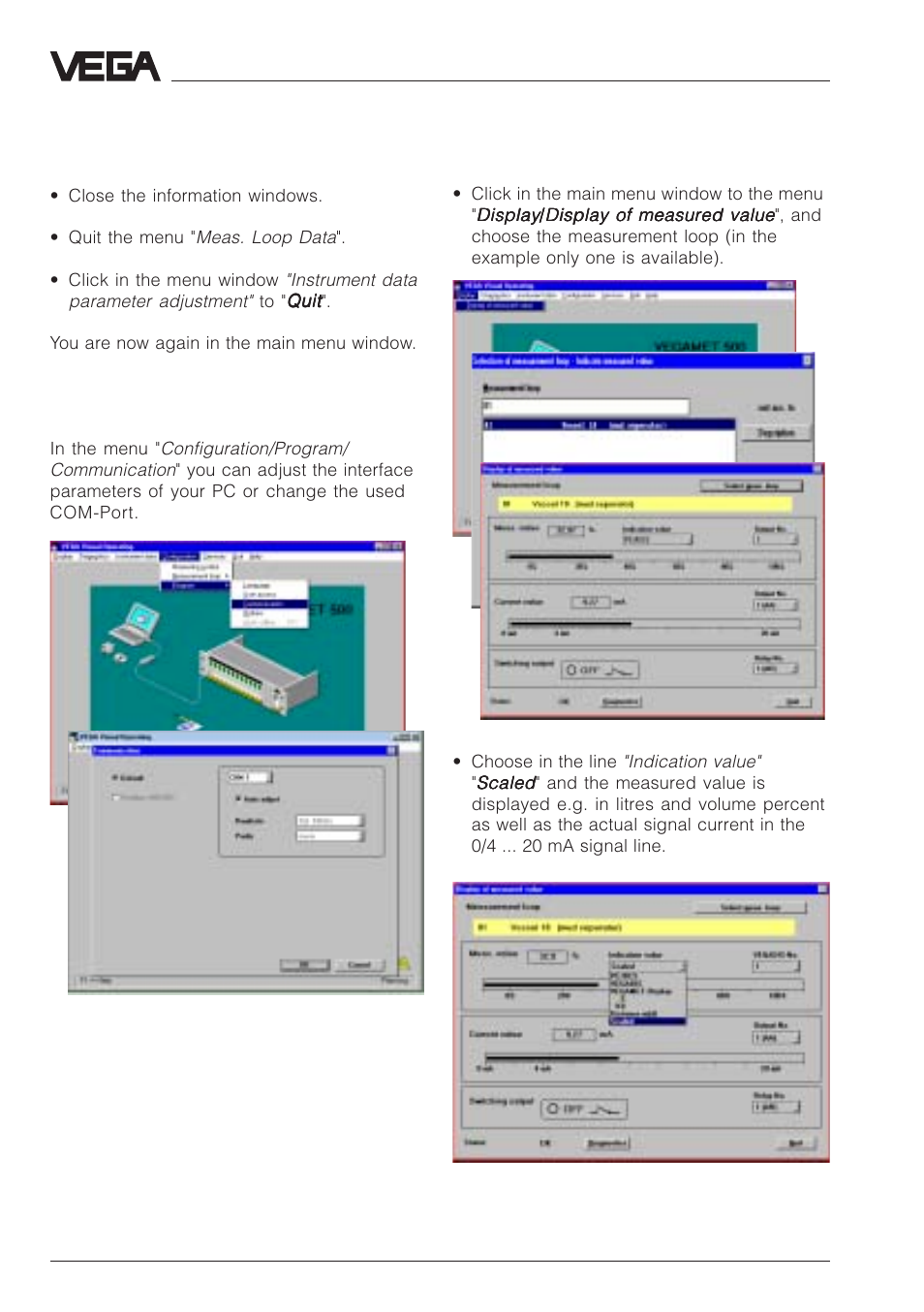 VEGA VEGAPULS 51V…54V User Manual | Page 60 / 96