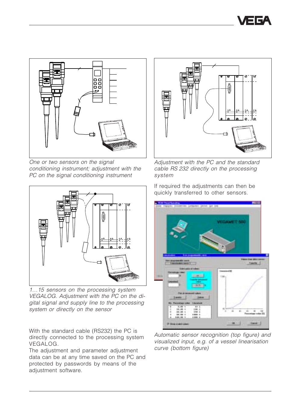 Product description - adjustment | VEGA VEGAPULS 51V…54V User Manual | Page 7 / 96