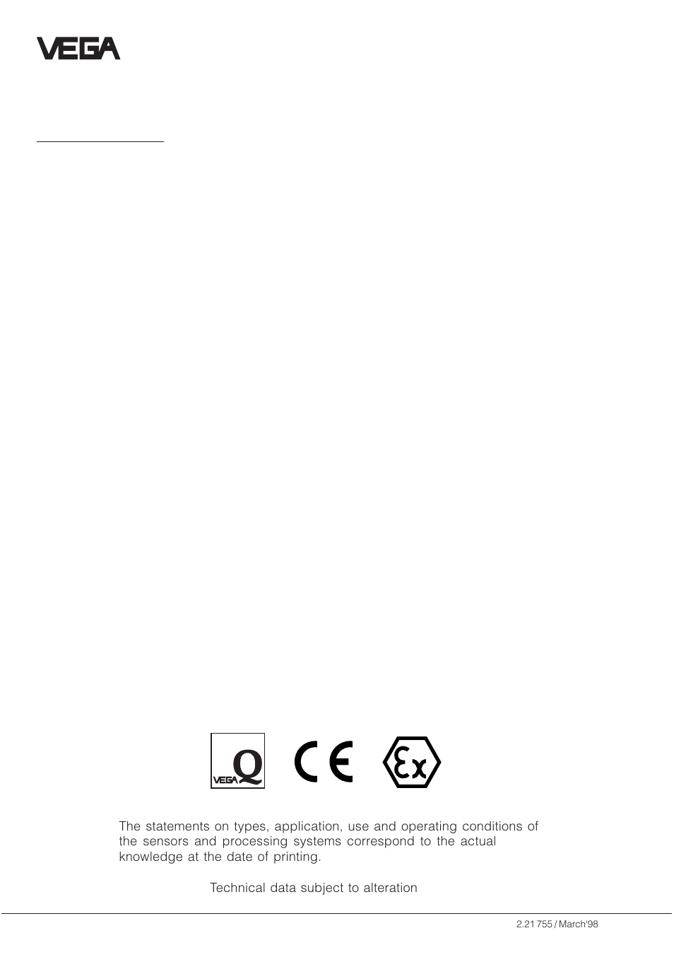 VEGA VEGAPULS 51V…54V User Manual | Page 96 / 96