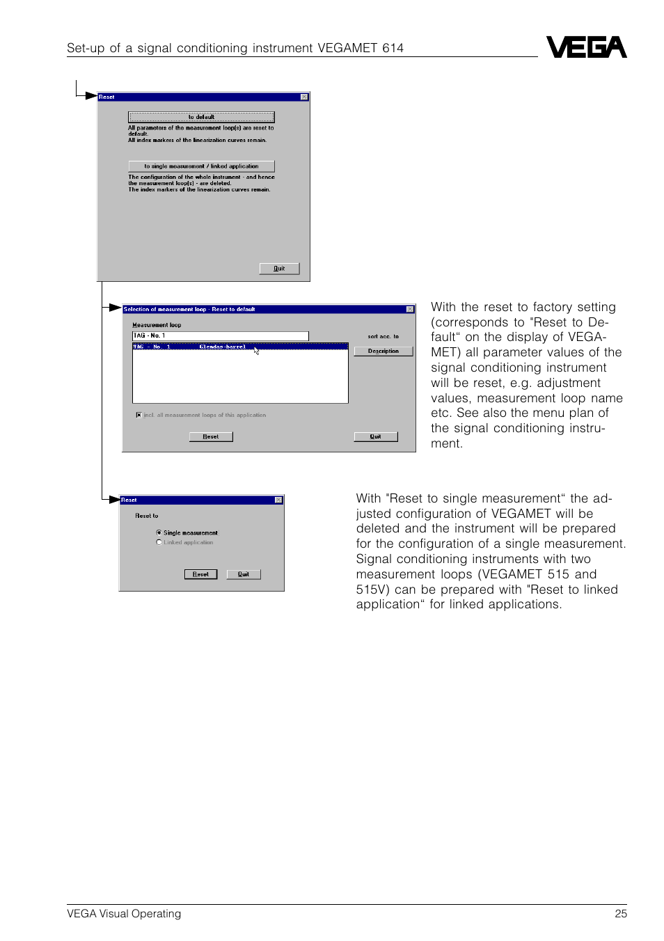 VEGA VVO VEGA Visual Operating User Manual | Page 25 / 64