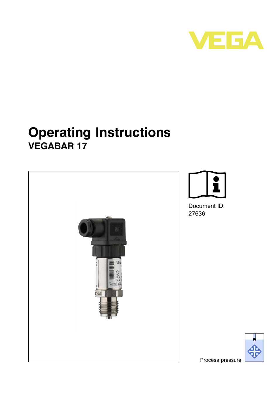 VEGA VEGABAR 17 User Manual | 36 pages