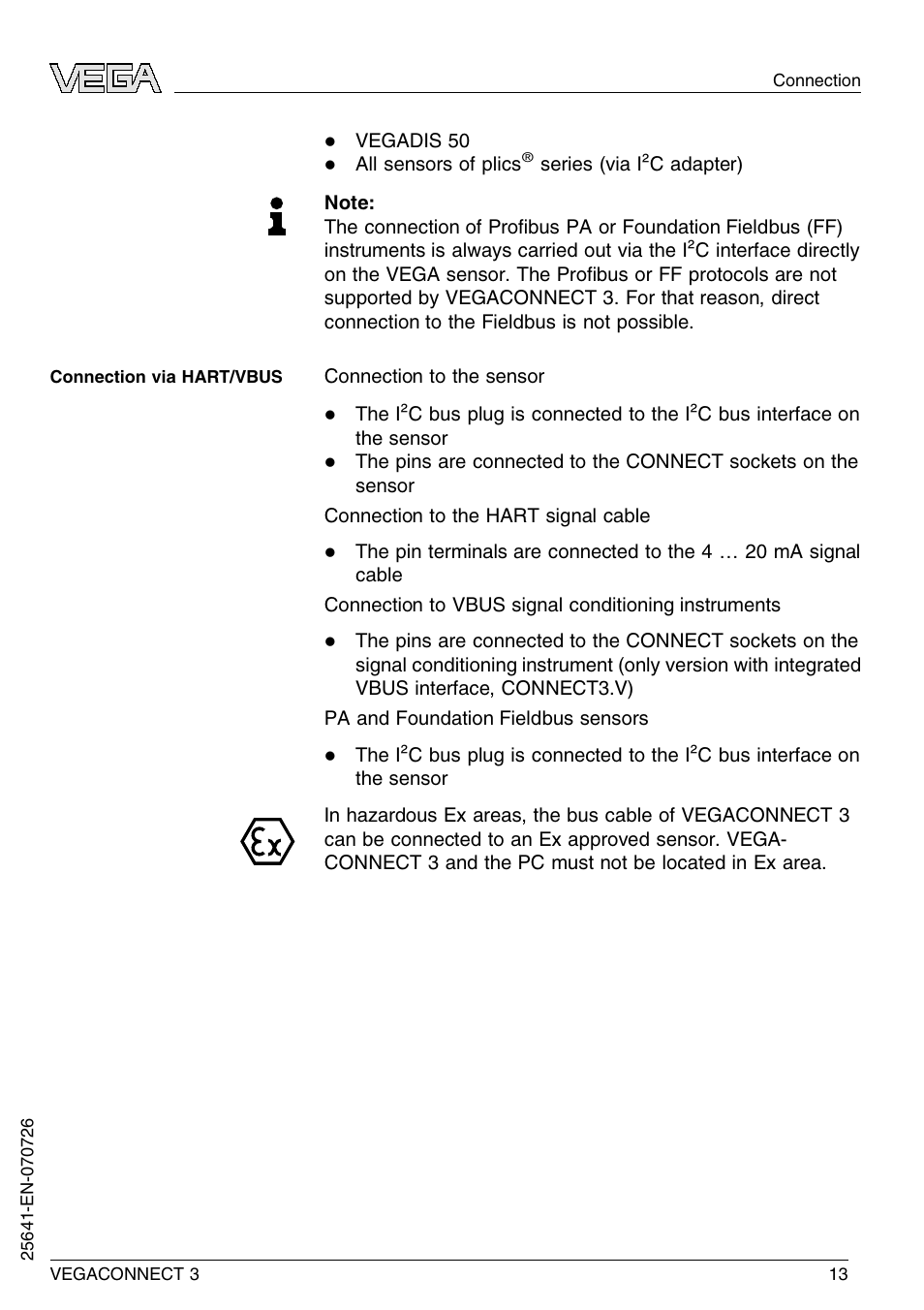VEGA VEGACONNECT 3 User Manual | Page 13 / 24