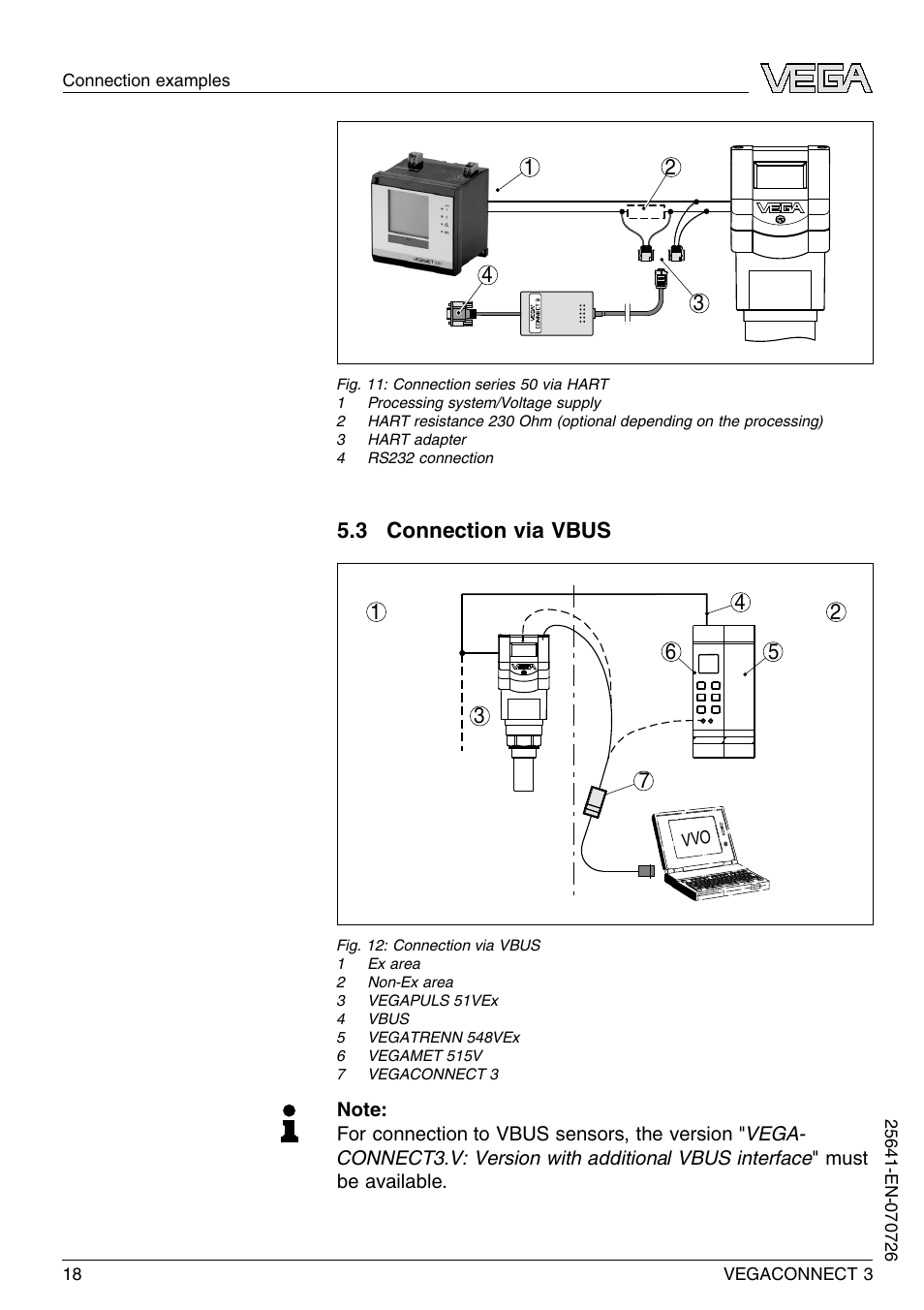 3 connection via vbus | VEGA VEGACONNECT 3 User Manual | Page 18 / 24