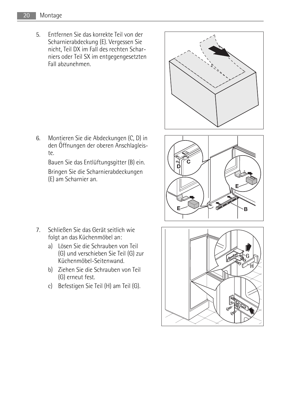 AEG AIK 2401 R User Manual | Page 20 / 100