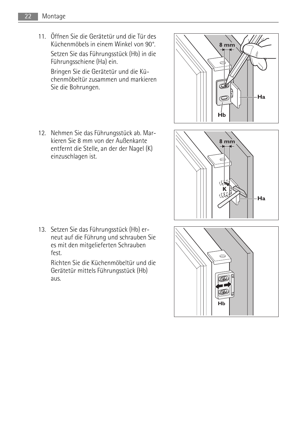 AEG AIK 2401 R User Manual | Page 22 / 100