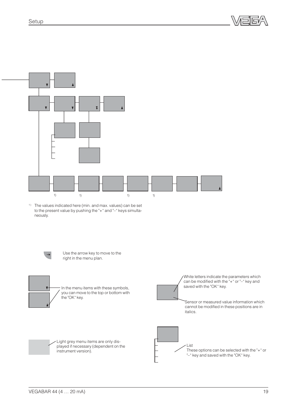 VEGA VEGABAR 44 4 … 20 mA User Manual | Page 19 / 28