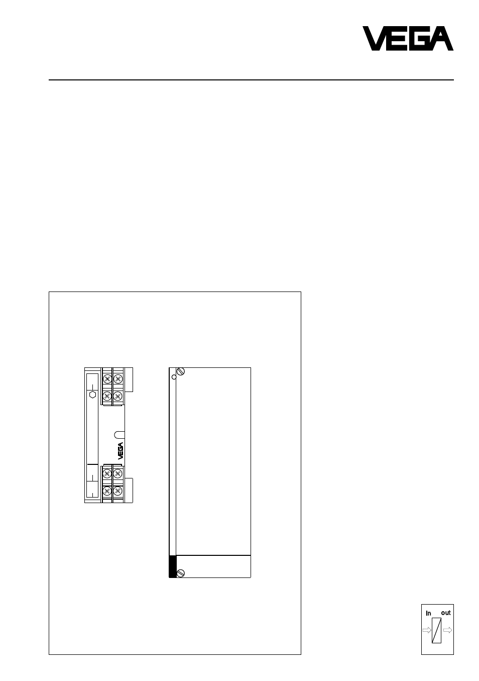 VEGA VEGATRENN 546 Safety barrier type 146 User Manual | 8 pages