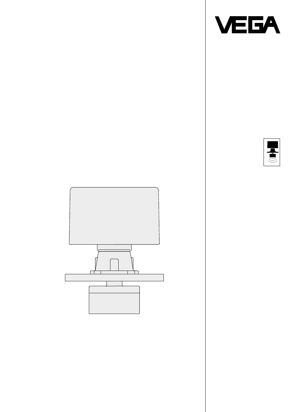 VEGA VEGASON 83 … 87 ECHOFOX User Manual | 32 pages