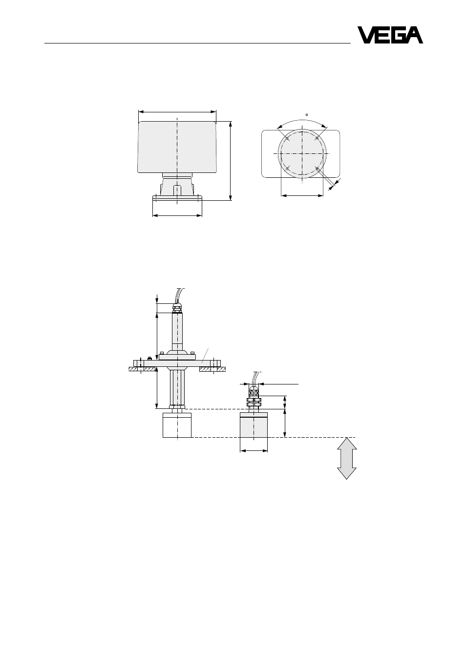 Electronics unit standard- and stex-versions, Vegason 83 gv vegason 83 gk | VEGA VEGASON 83 … 87 ECHOFOX User Manual | Page 19 / 32