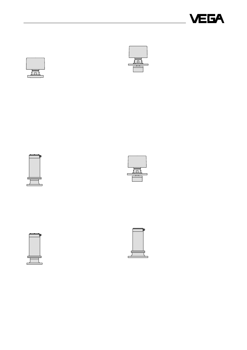 2 types and versions | VEGA VEGASON 83 … 87 ECHOFOX User Manual | Page 5 / 32