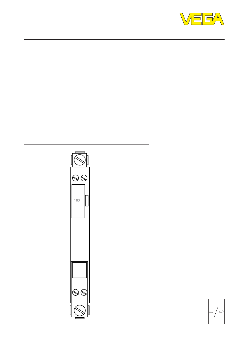 VEGA 9130 Safety barrier User Manual | 4 pages