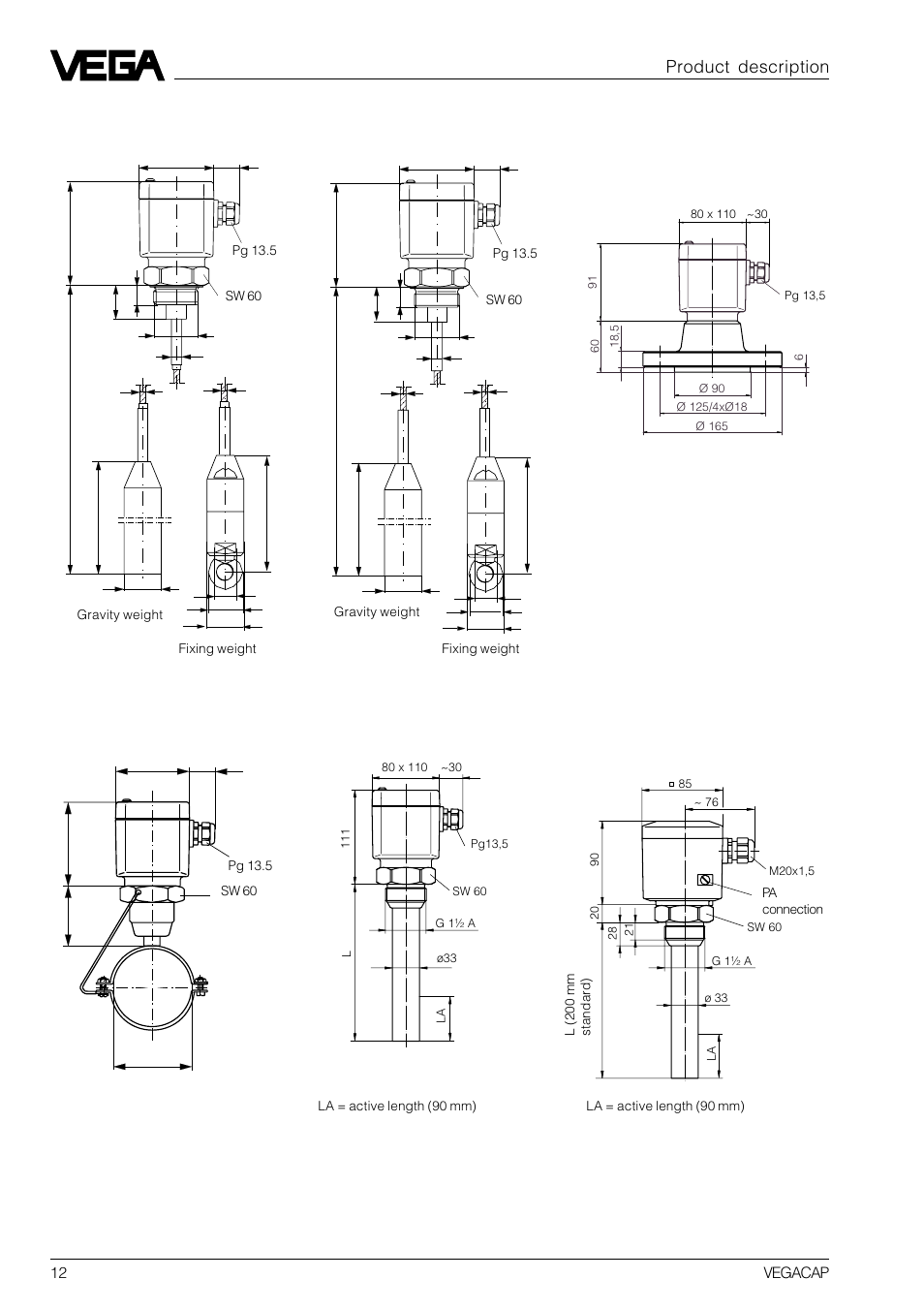 Vegacap 84 | VEGA VEGACAP 82-98 User Manual | Page 12 / 36