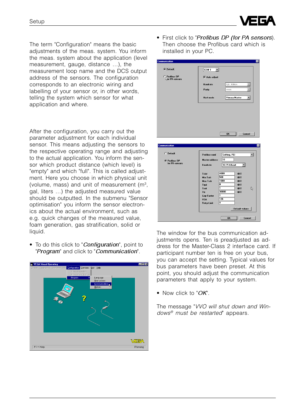 VEGA VEGAFLEX 52P (Profibus PA) User Manual | Page 39 / 56