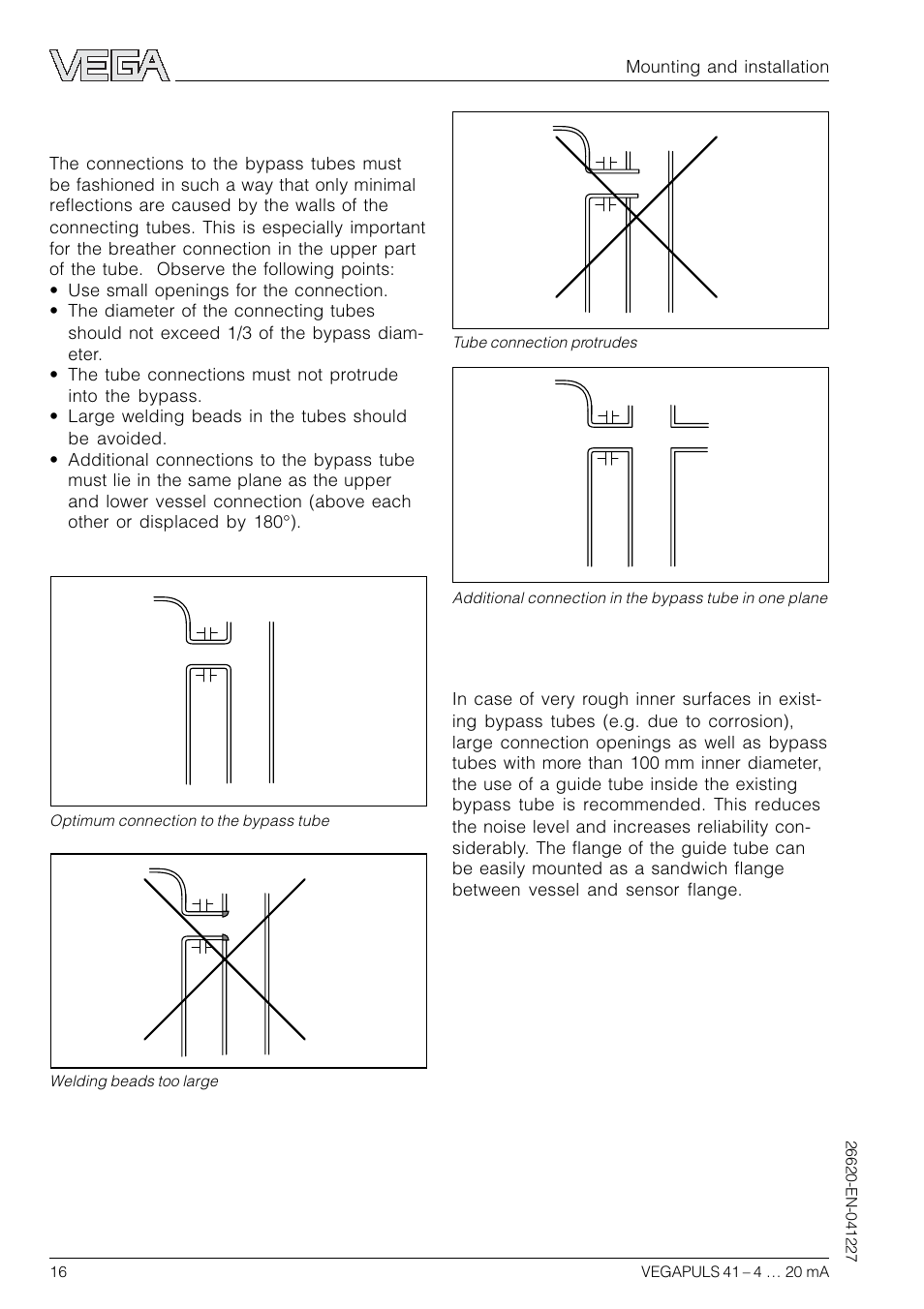 VEGA VEGAPULS 41 4 … 20 mA; HART compact sensor User Manual | Page 16 / 68