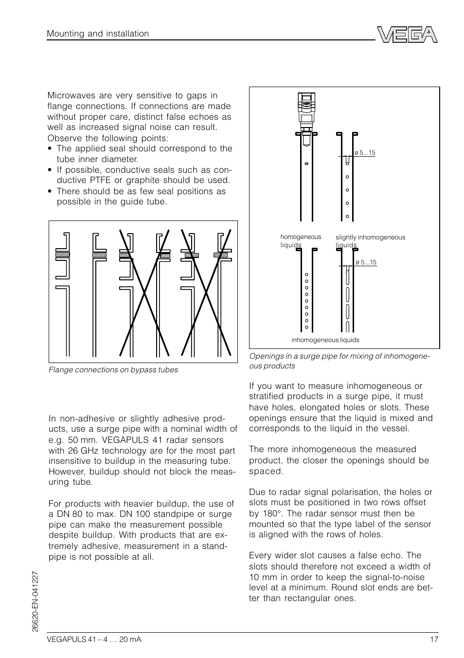 VEGA VEGAPULS 41 4 … 20 mA; HART compact sensor User Manual | Page 17 / 68