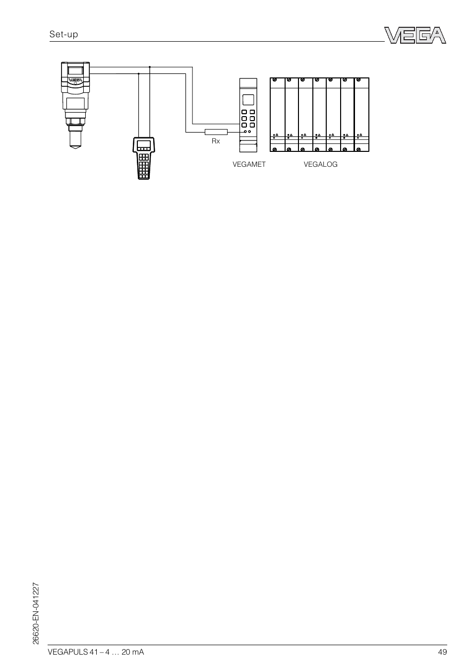 VEGA VEGAPULS 41 4 … 20 mA; HART compact sensor User Manual | Page 49 / 68