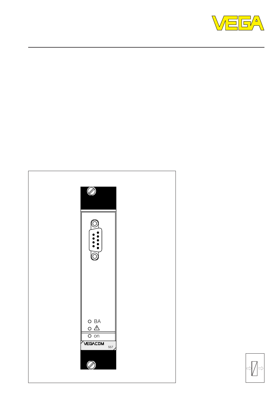 VEGA VEGACOM 557 Modbus protocol User Manual | 68 pages