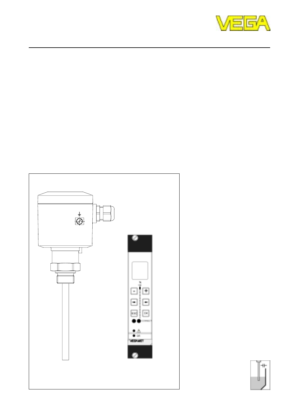 VEGA Capacitive electrodes EK … with signal conditioning instrument User Manual | 36 pages