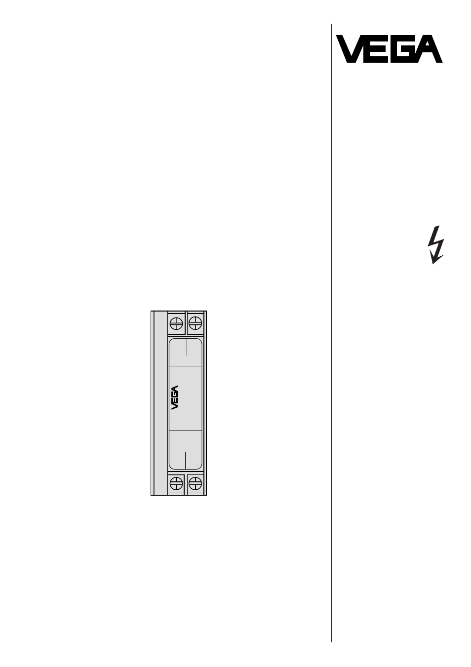 VEGA 145 Safety barrier User Manual | 6 pages