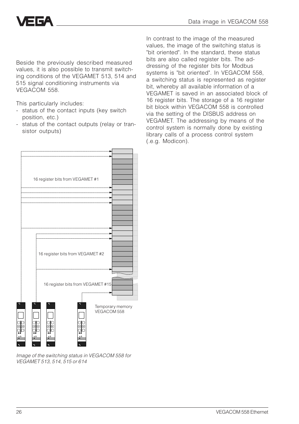 Data image in vegacom 558 | VEGA VEGACOM 558 Ethernet User Manual | Page 26 / 80