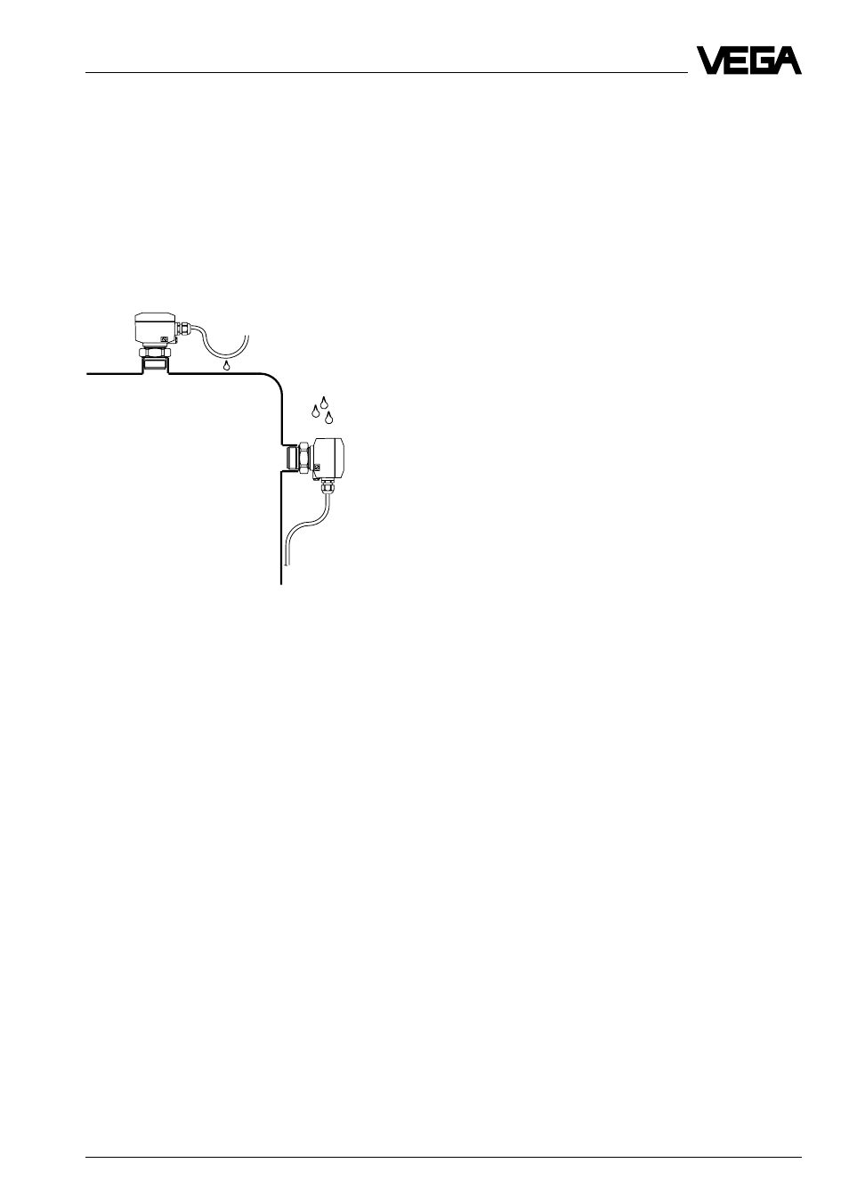 2 mounting, 3 electrical connection, 1 connection information | VEGA VEGABAR 24 User Manual | Page 11 / 28