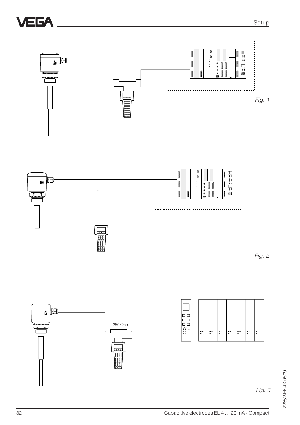 VEGA Capacitive electrodes EL 4 … 20 mA - Compact User Manual | Page 32 / 44