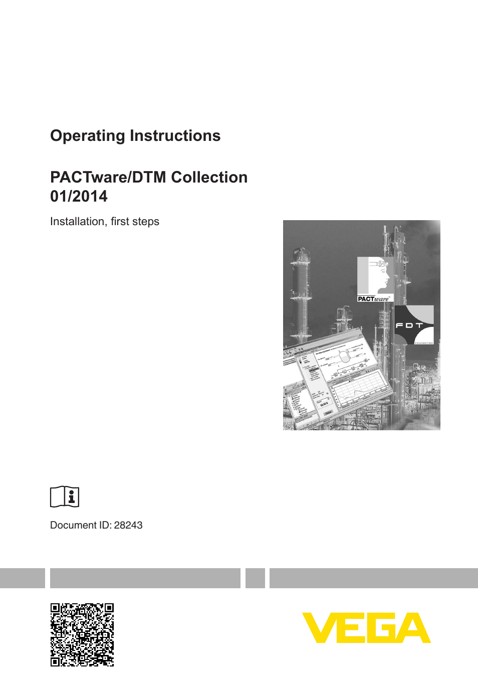 VEGA PACTware-DTM Collection 01_2014 User Manual | 28 pages