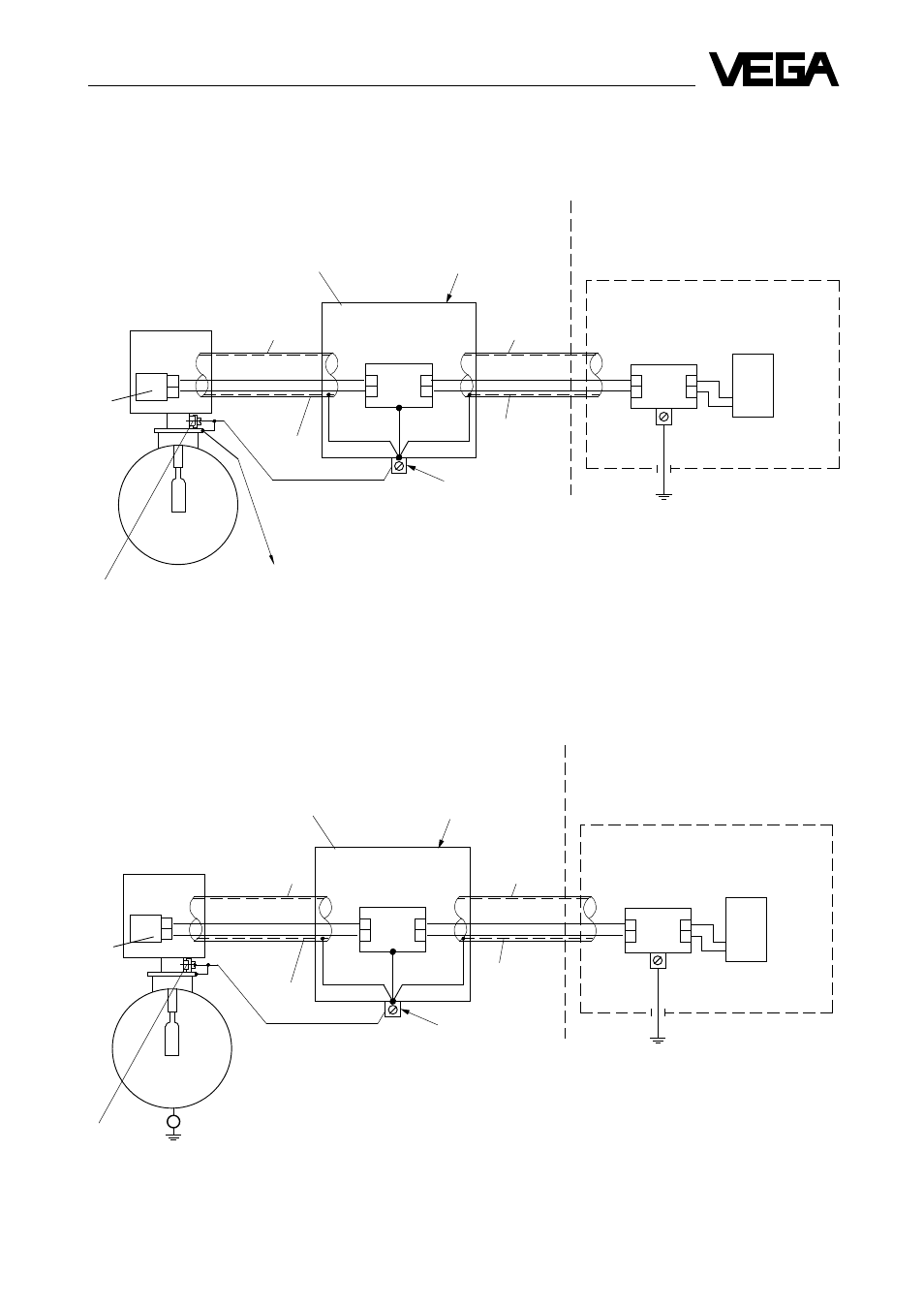 2 connection examples for overvoltage arresters, Vessel with cathodic tank protection, 2 technical information | Cu-line | VEGA VEGATROL 10 Ex 1 User Manual | Page 11 / 16