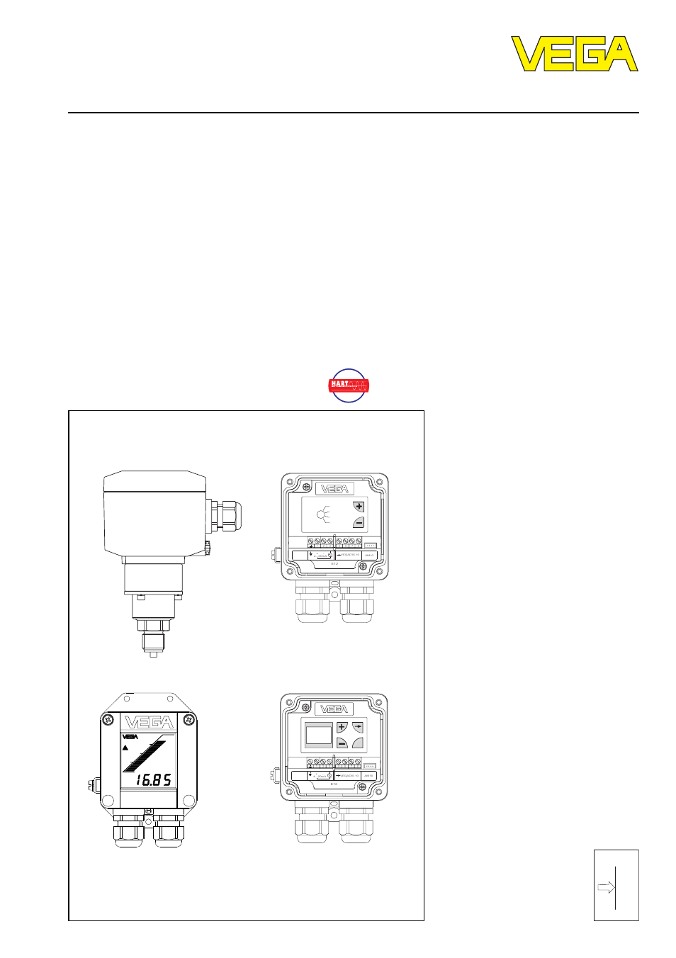 VEGA VEGABAR 40 HART User Manual | 40 pages