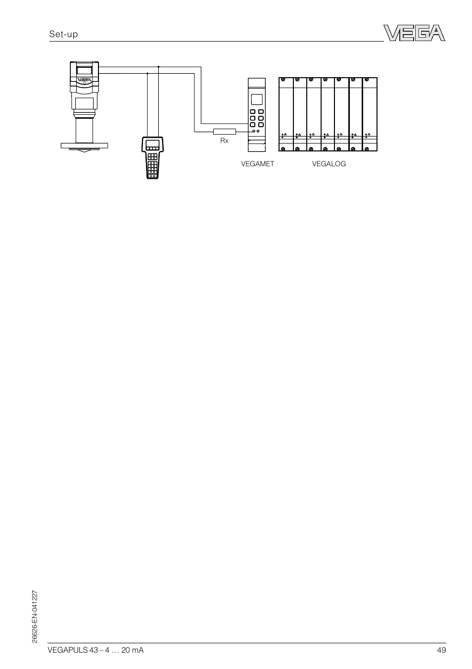 VEGA VEGAPULS 43 4 … 20 mA; HART compact sensor User Manual | Page 49 / 68