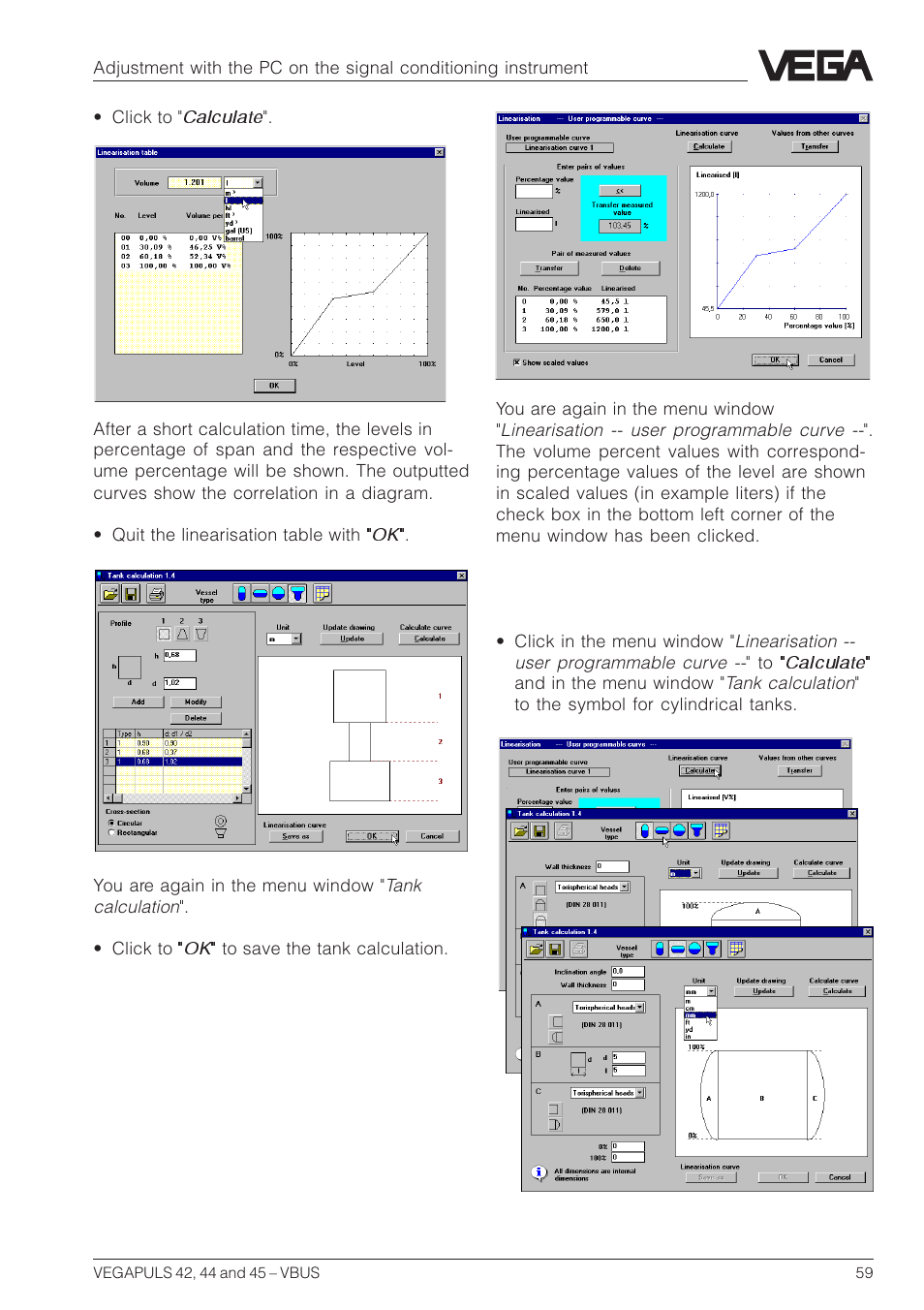 VEGA VEGAPULS 45 VBUS User Manual | Page 59 / 92