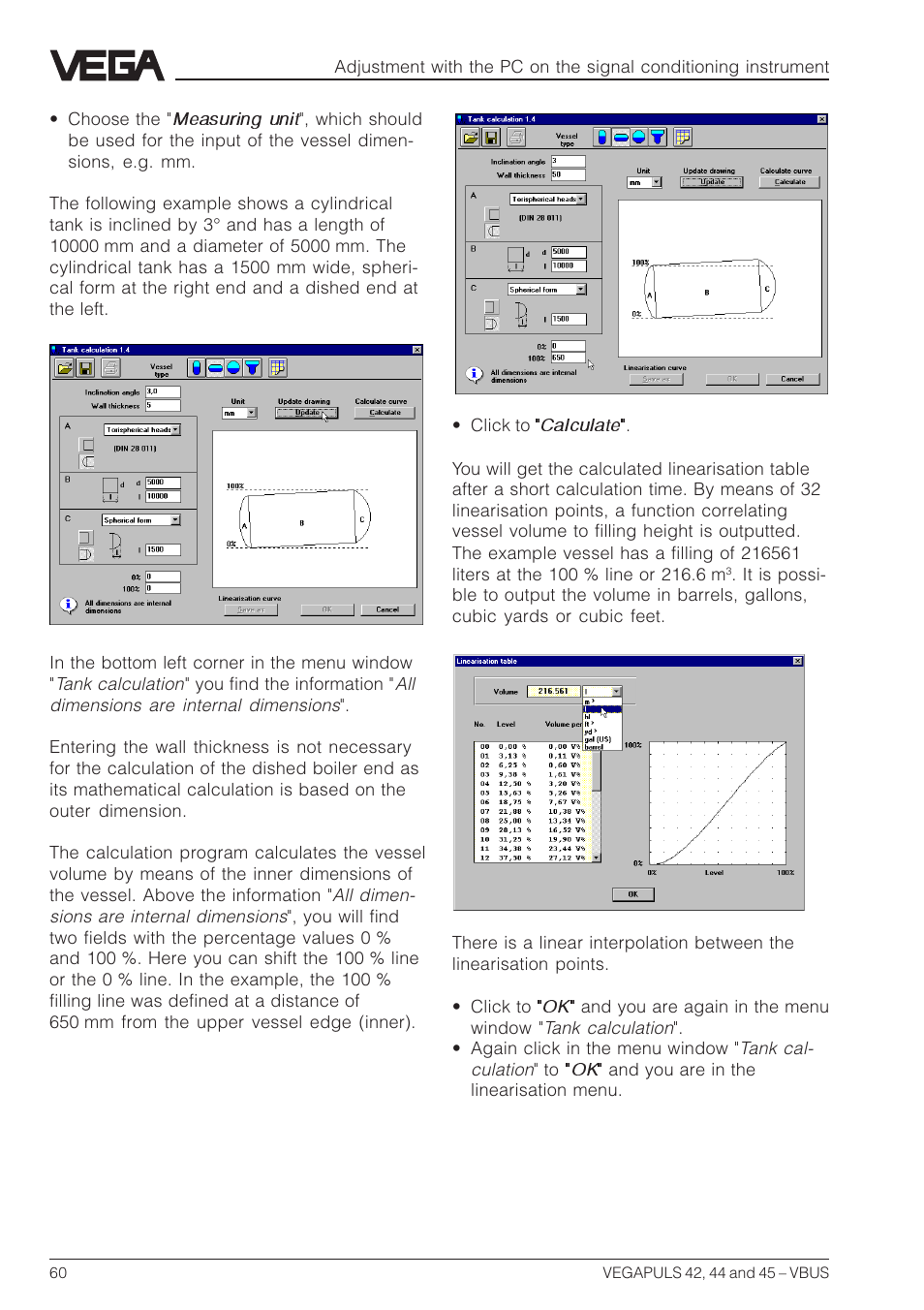 VEGA VEGAPULS 45 VBUS User Manual | Page 60 / 92