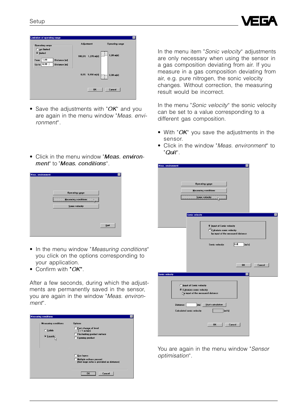 VEGA VEGASON 51P…53P Profibus PA User Manual | Page 53 / 84