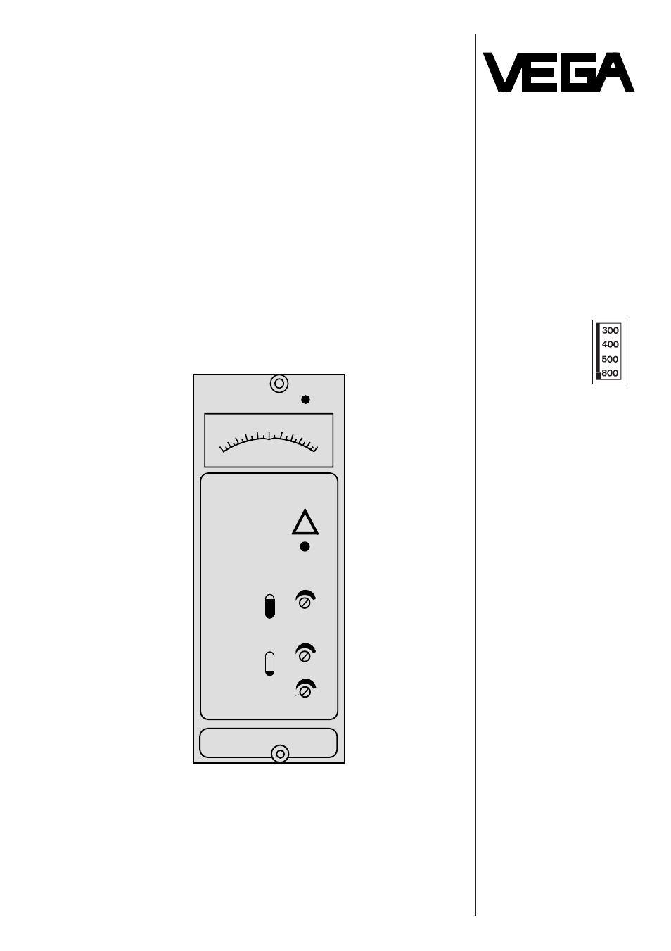 VEGA VEGAMET 407 AFT User Manual | 8 pages