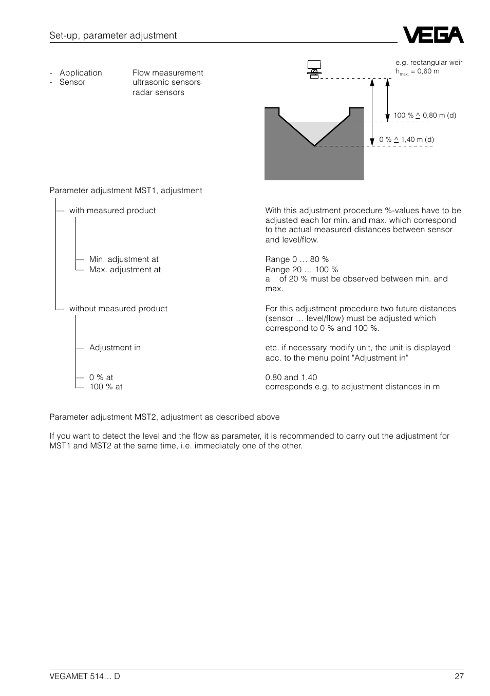 VEGA VEGAMET 514… D User Manual | Page 27 / 52