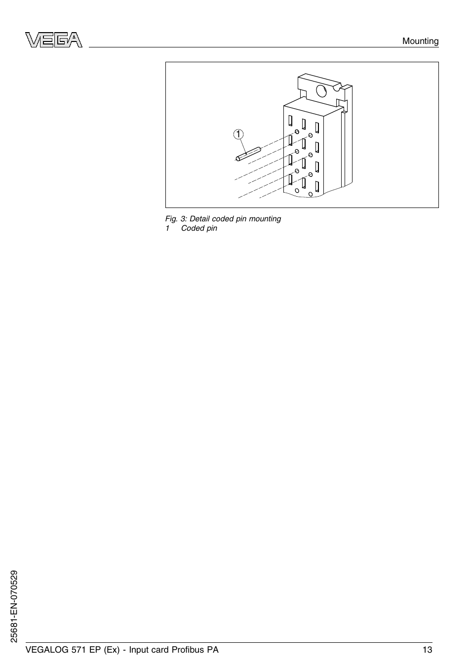 VEGA VEGALOG 571 EP (Ex) User Manual | Page 13 / 32