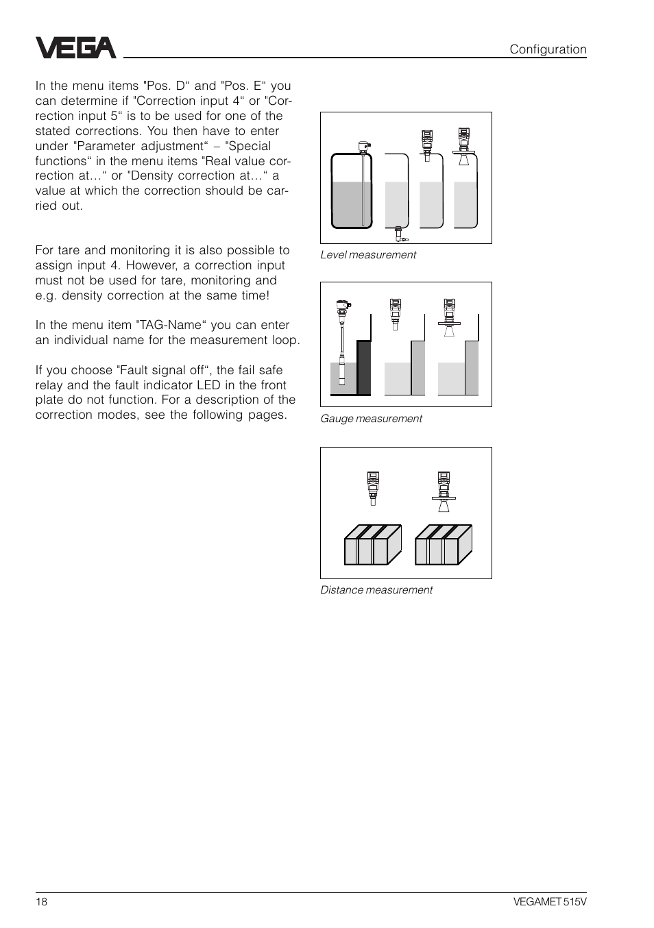 Two independent single measurements | VEGA VEGAMET 515V User Manual | Page 18 / 64
