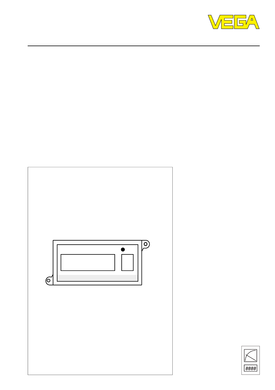 VEGA VEGADIS 174 User Manual | 8 pages
