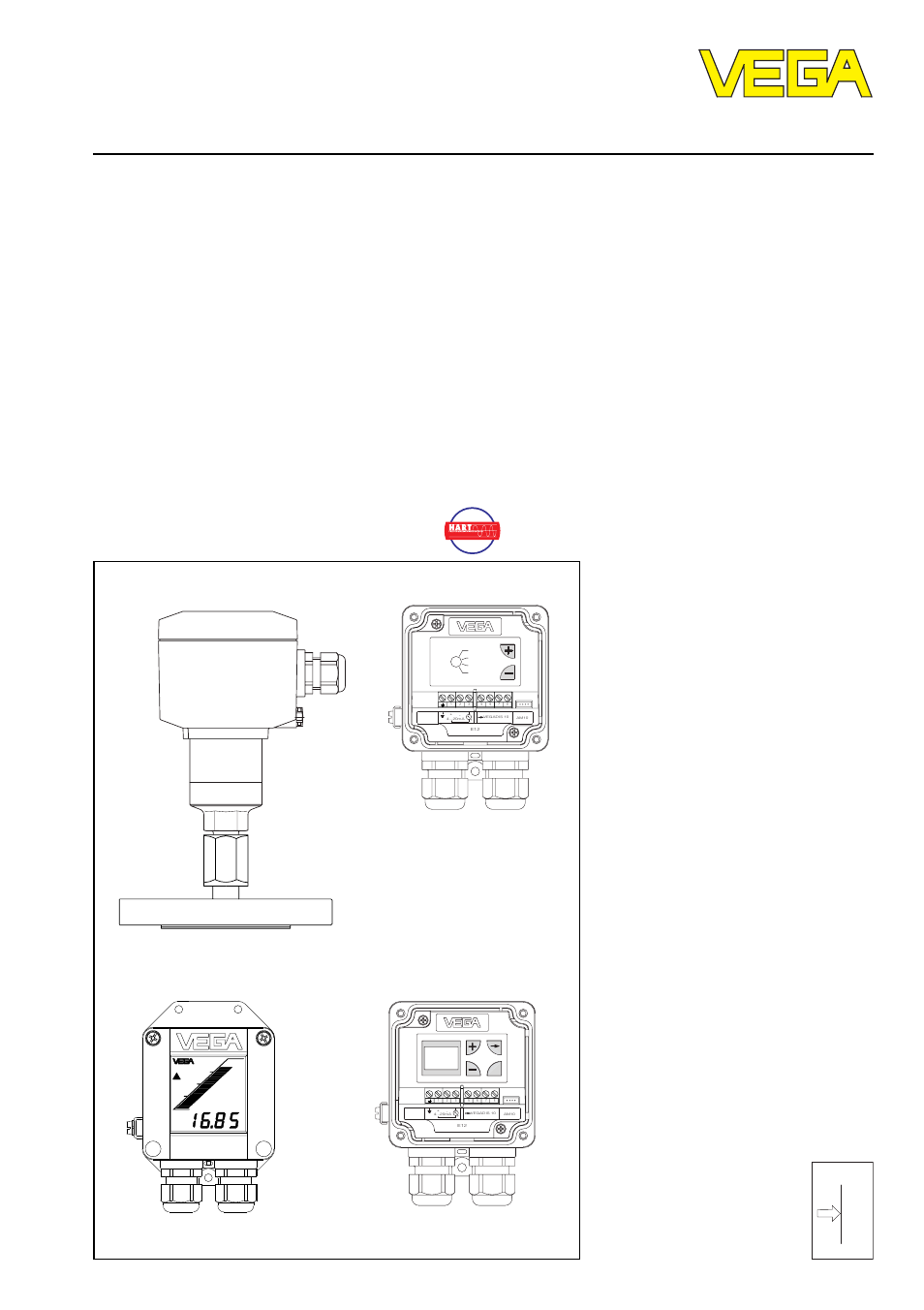 VEGA VEGABAR 41 HART User Manual | 44 pages