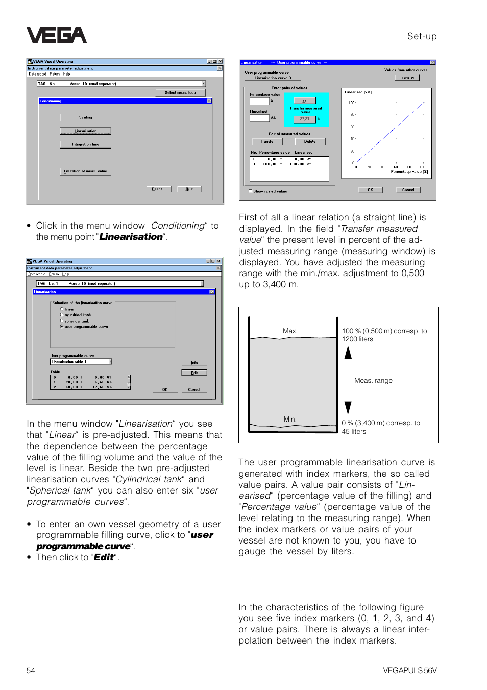 VEGA VEGAPULS 56V User Manual | Page 54 / 80