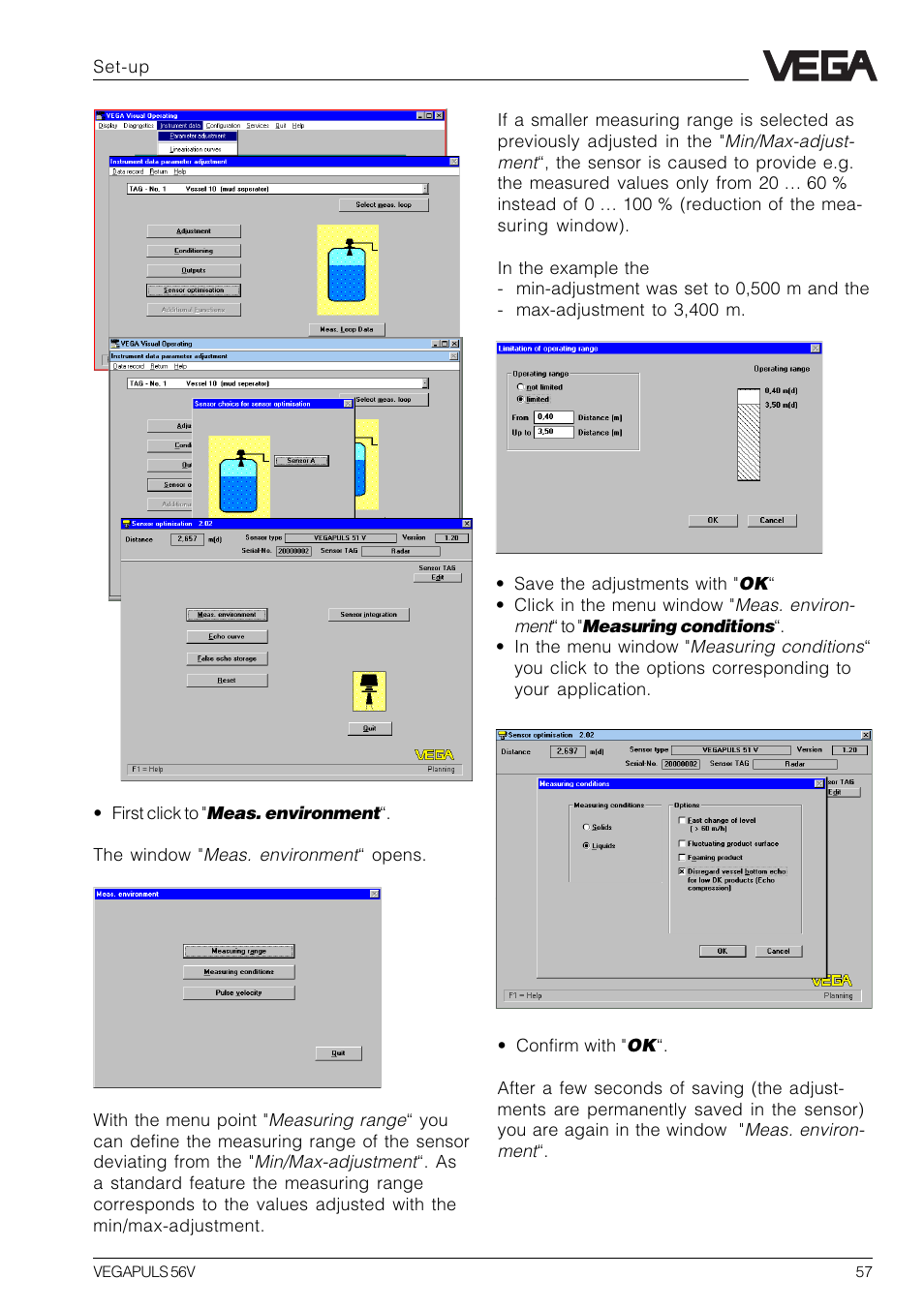 VEGA VEGAPULS 56V User Manual | Page 57 / 80