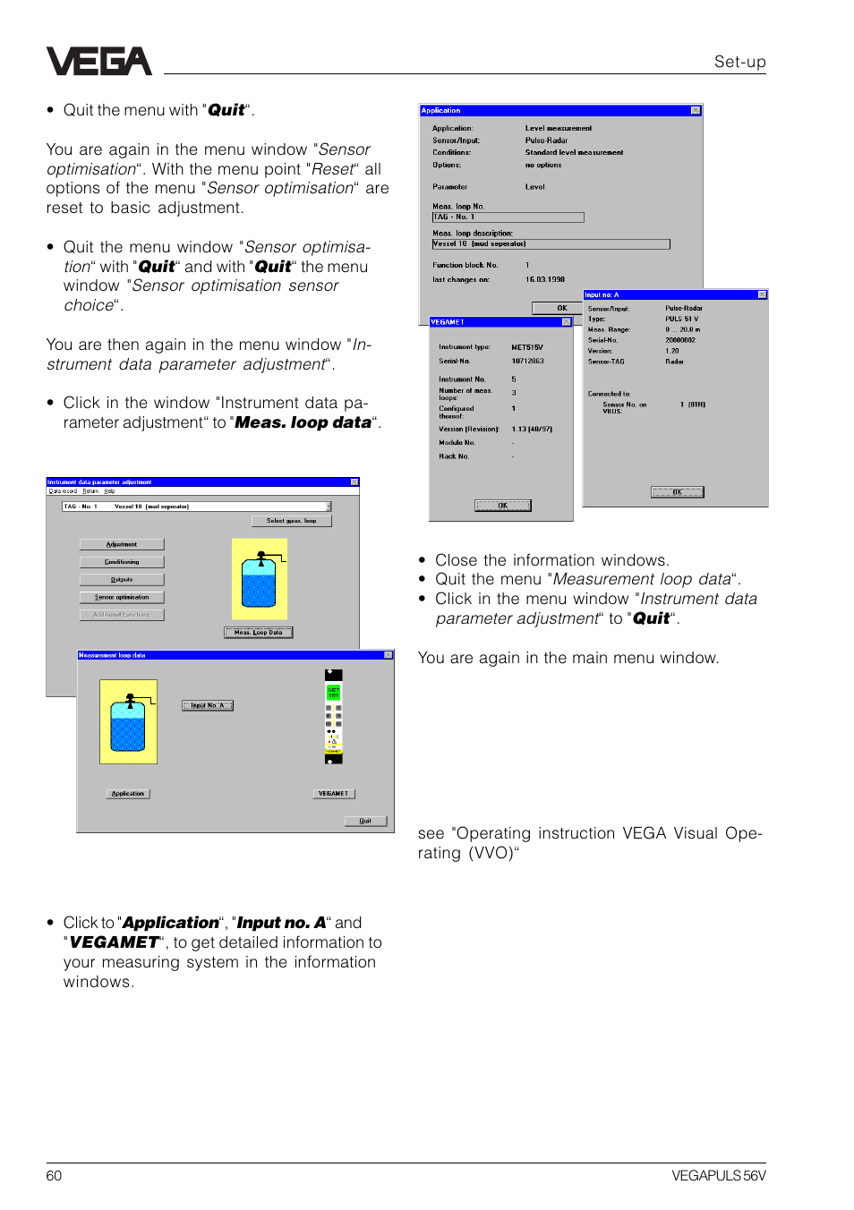 VEGA VEGAPULS 56V User Manual | Page 60 / 80