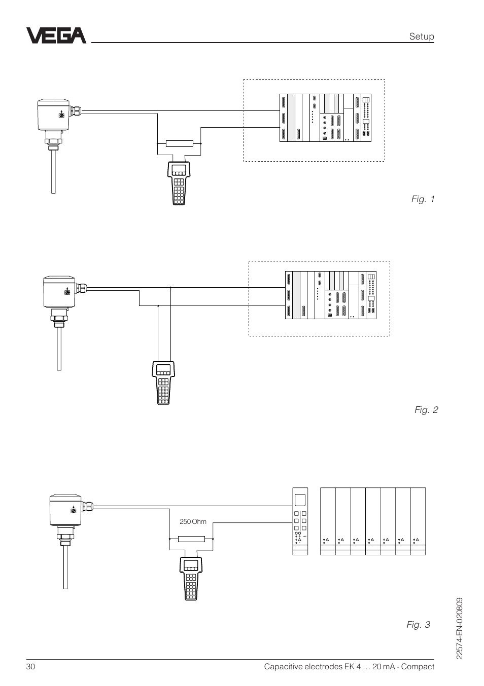 VEGA Capacitive electrodes EK 4 … 20 mA - Compact User Manual | Page 30 / 40