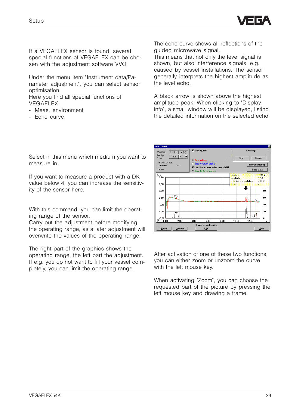 VEGA VEGAFLEX 54K User Manual | Page 29 / 36