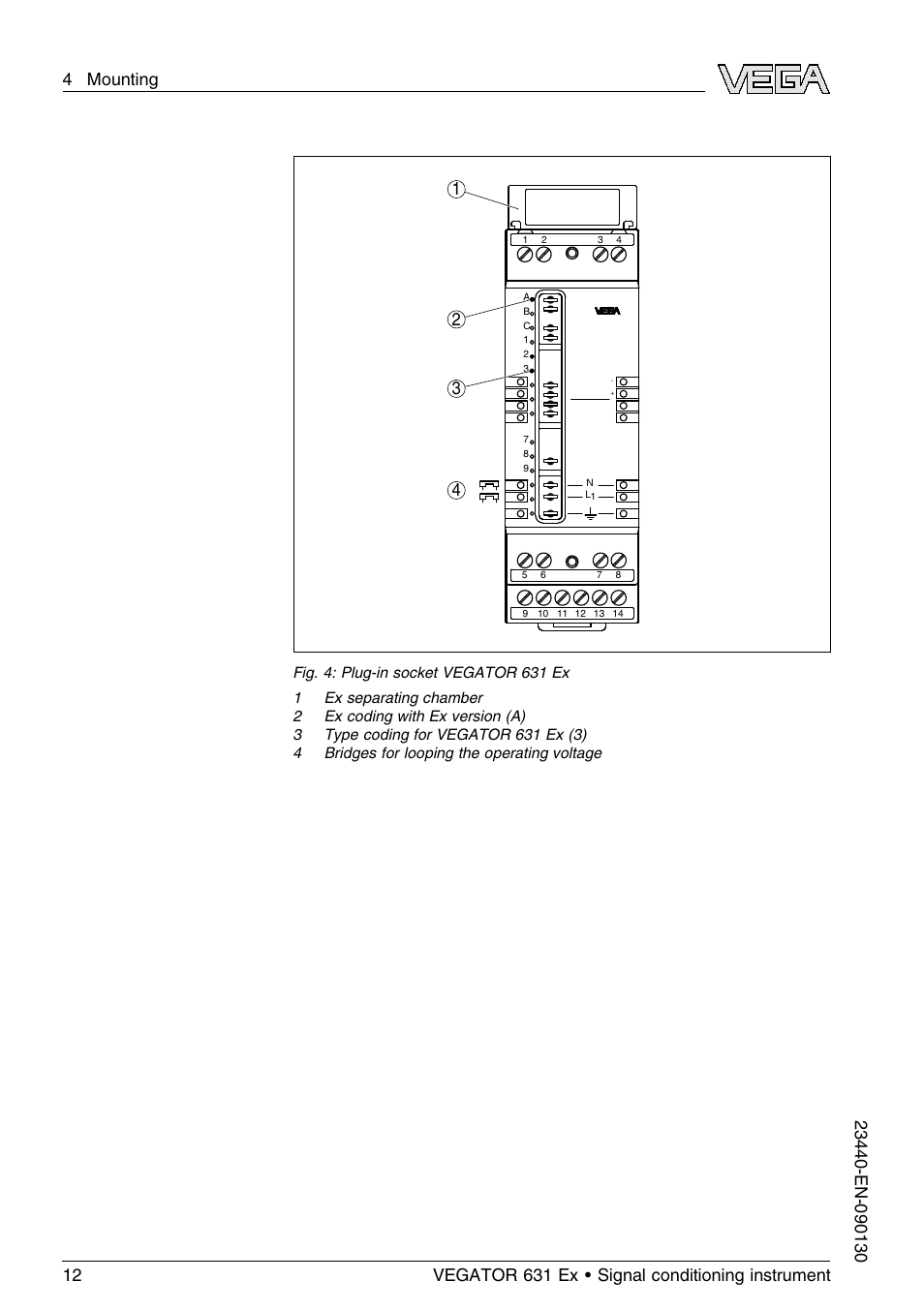 VEGA VEGATOR 631 Ex User Manual | Page 12 / 32