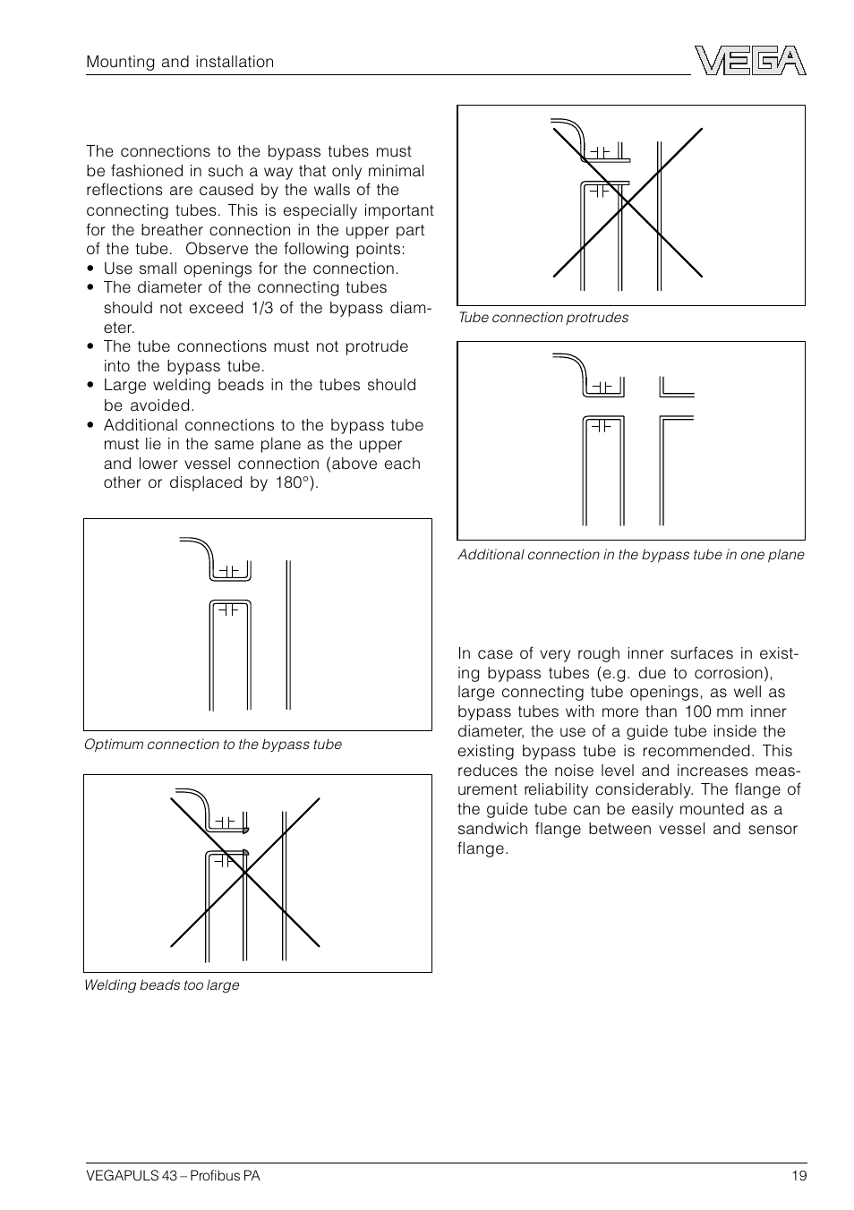 VEGA VEGAPULS 43 Profibus PA User Manual | Page 19 / 60