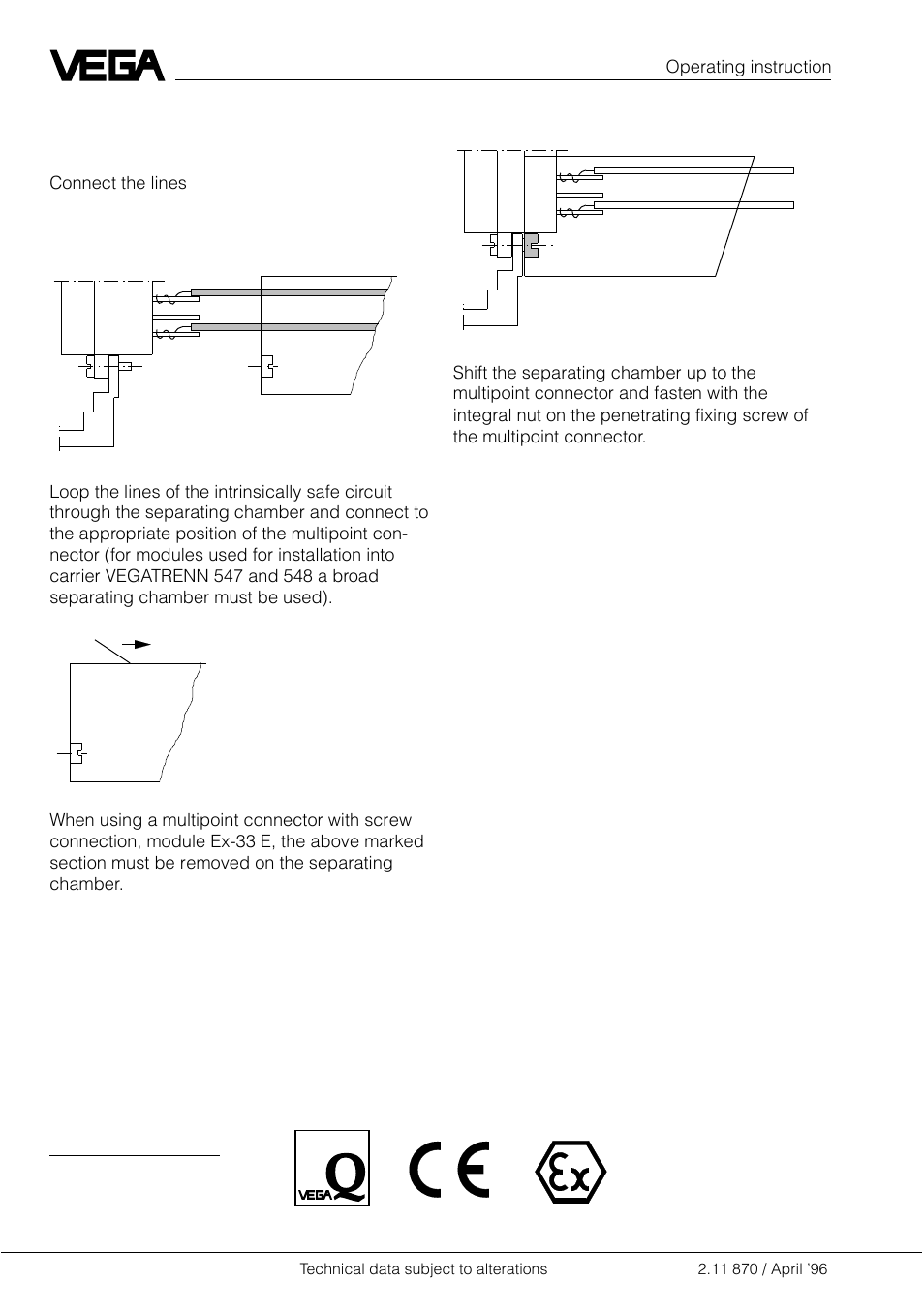 VEGA BGT 596-596 Ex.M User Manual | Page 8 / 8