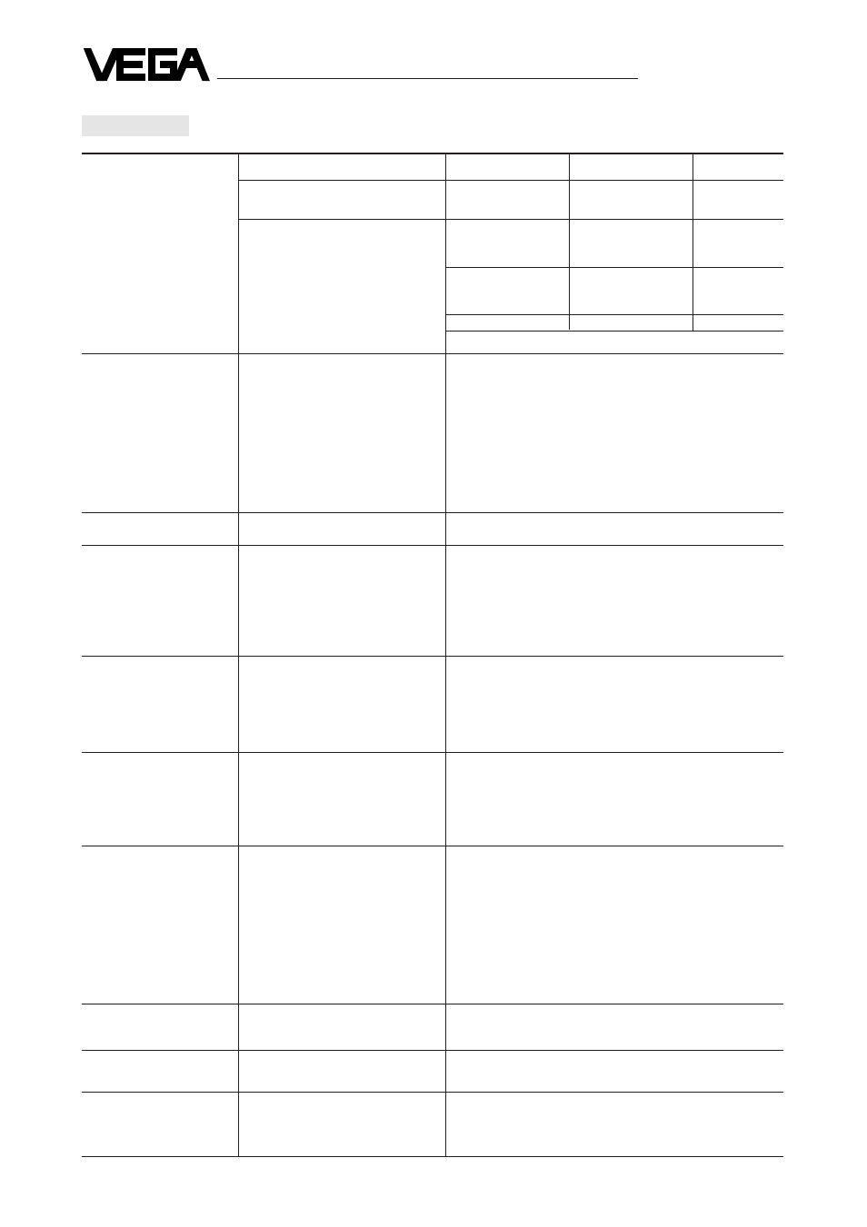 VEGA VEGAMET 407 Z User Manual | Page 4 / 16